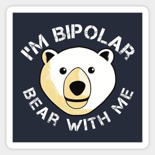 Bipolar Bear Polar Bear Magnet